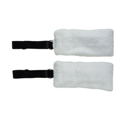 Strapaí crochta fuzzy (péire)